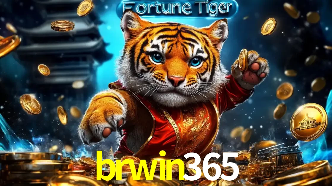 Imagem promocional do jogo de slot Fortune Tiger, com um tigre majestoso em traje tradicional cercado por uma fortuna em moedas de ouro, disponível agora no cassino brwin365.